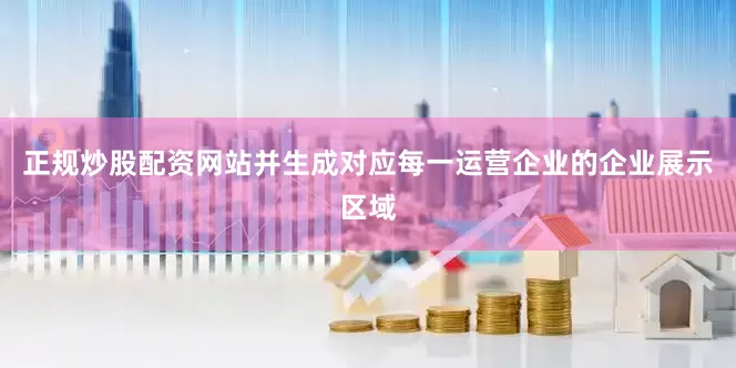 正规炒股配资网站并生成对应每一运营企业的企业展示区域